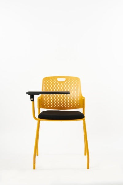 Kepler Brooks Cosmo Training Chair with Cushion and Writing Pad ( Multi Color )