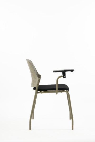 Kepler Brooks Cosmo Training Chair with Cushion and Writing Pad ( Multi Color )