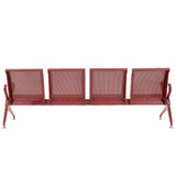 Kepler Brooks Trinity 3 Seater Waiting Chair with Arms