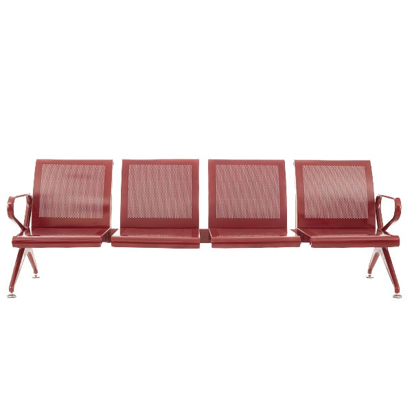 Kepler Brooks Trinity 3 Seater Waiting Chair with Arms
