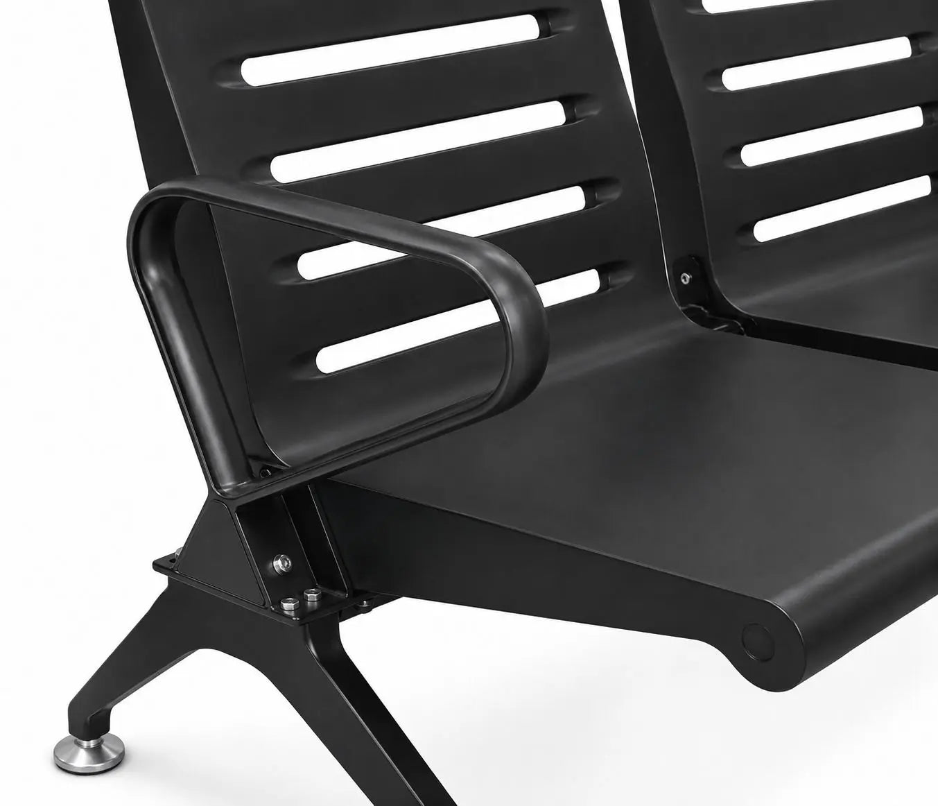 Kepler Brooks Vento Waiting Chair with Metal Body