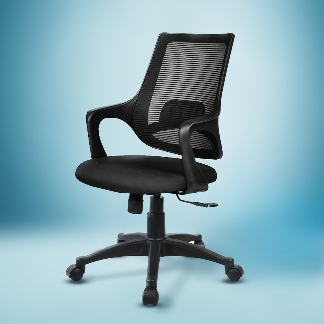 Kepler Brooks Polaris Mid Back Office Chair (White)