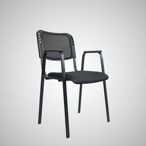 Kepler Brooks Arven Visitor Chair with Metal Frame