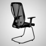 Kepler Brooks Astra Visitor Chair with Metal Frame