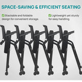 Kepler Brooks Avanta Visitor Chair with Wheels
