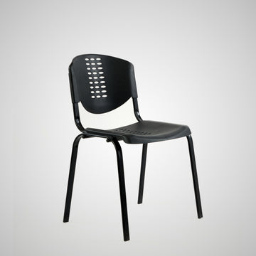 Kepler Brooks Strato Visitor Chair with Metal Frame
