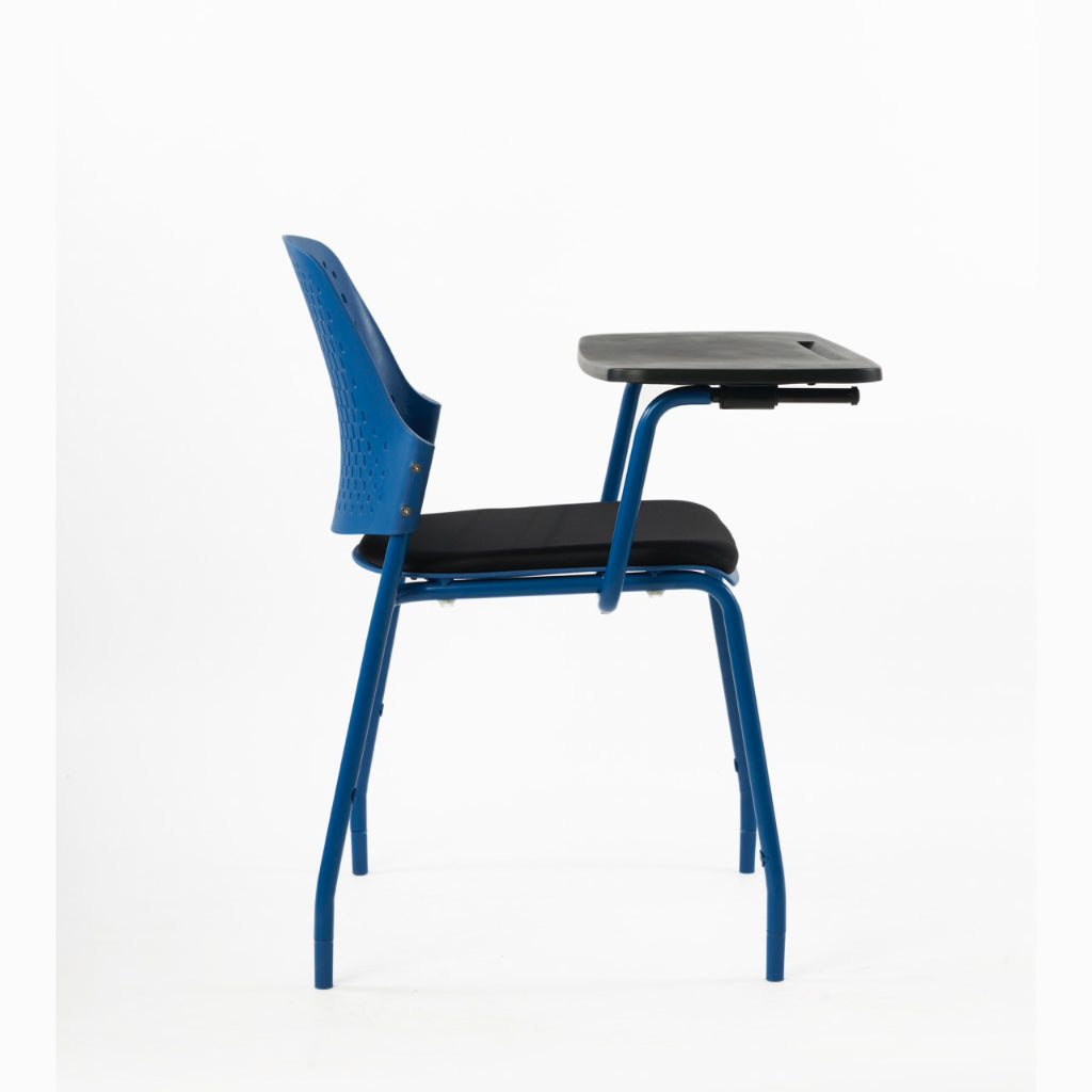 Kepler Brooks Cosmo Training Chair with Cushion and Writing Pad ( Multi Color )