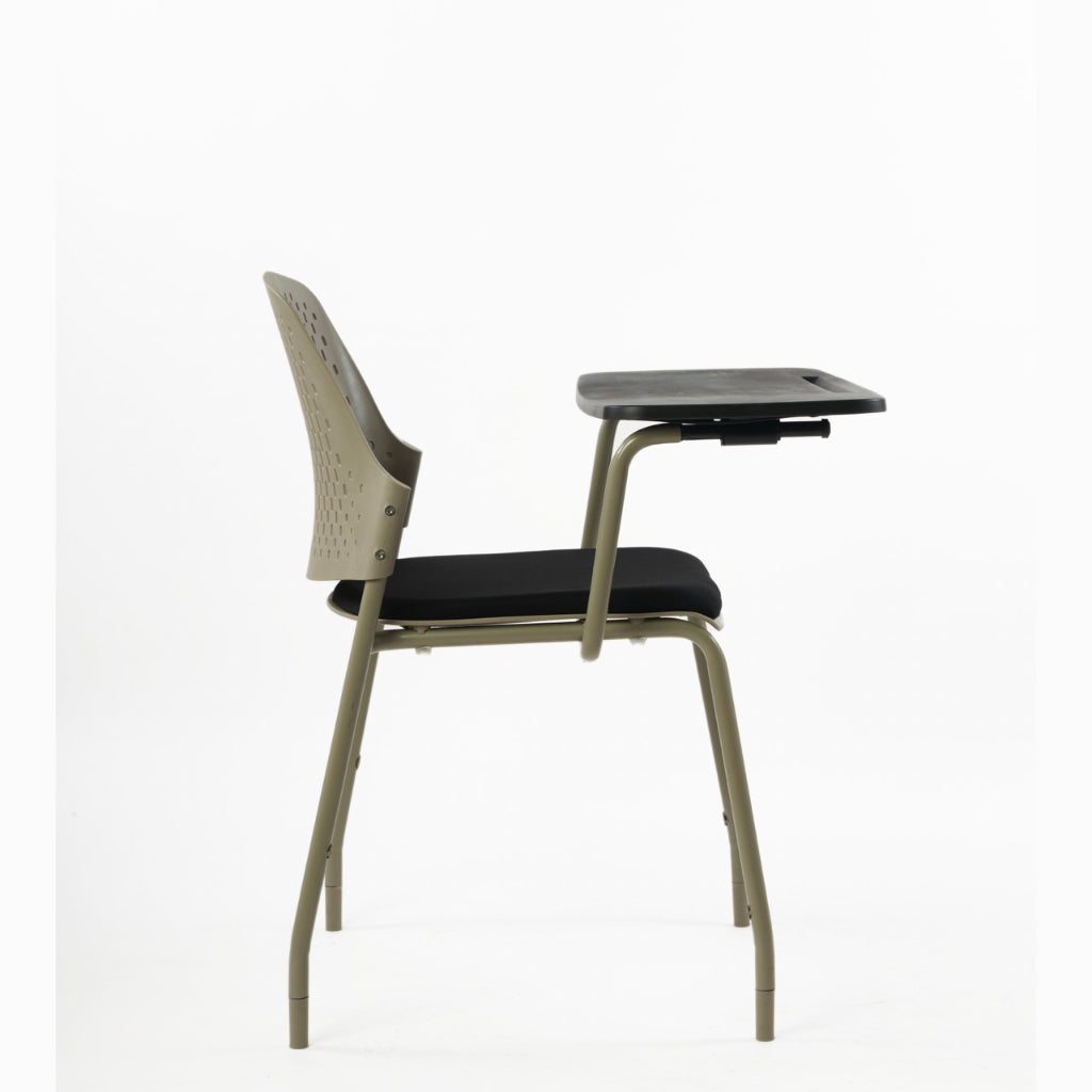 Kepler Brooks Cosmo Training Chair with Cushion and Writing Pad ( Multi Color )