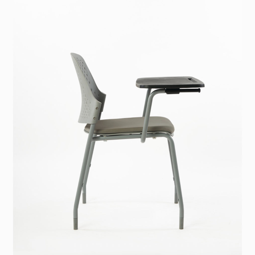 Kepler Brooks Cosmo Training Chair with Cushion and Writing Pad ( Multi Color )