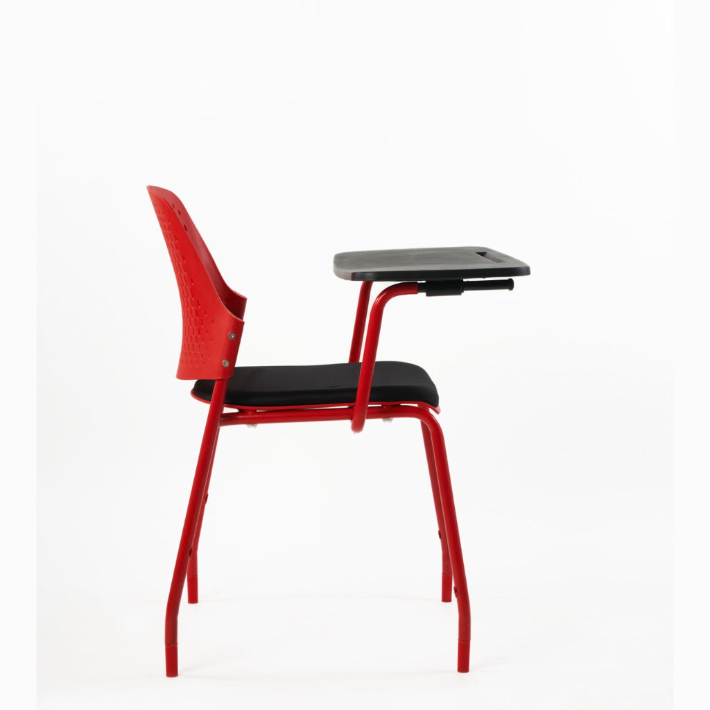 Kepler Brooks Cosmo Training Chair with Cushion and Writing Pad ( Multi Color )