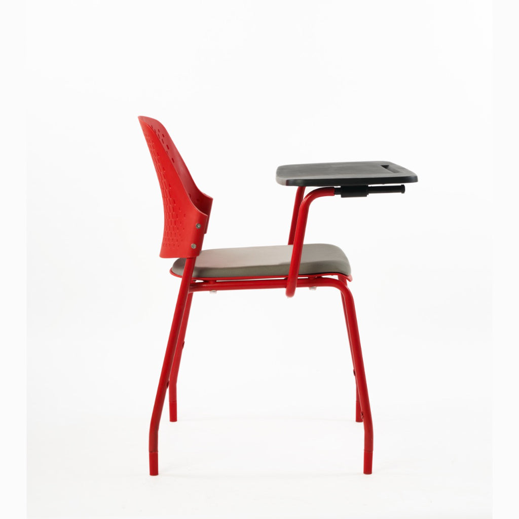 Kepler Brooks Cosmo Training Chair with Cushion and Writing Pad ( Multi Color )