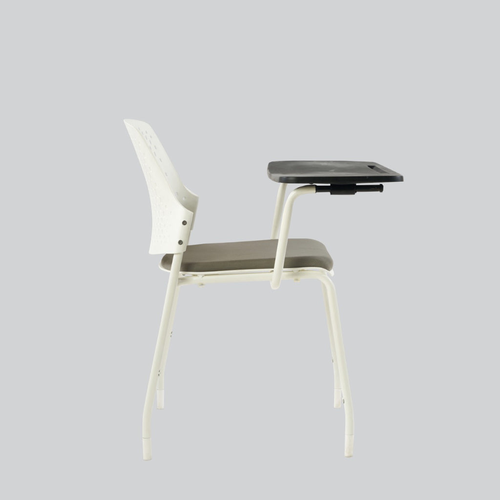Kepler Brooks Cosmo Training Chair with Cushion and Writing Pad ( Multi Color )