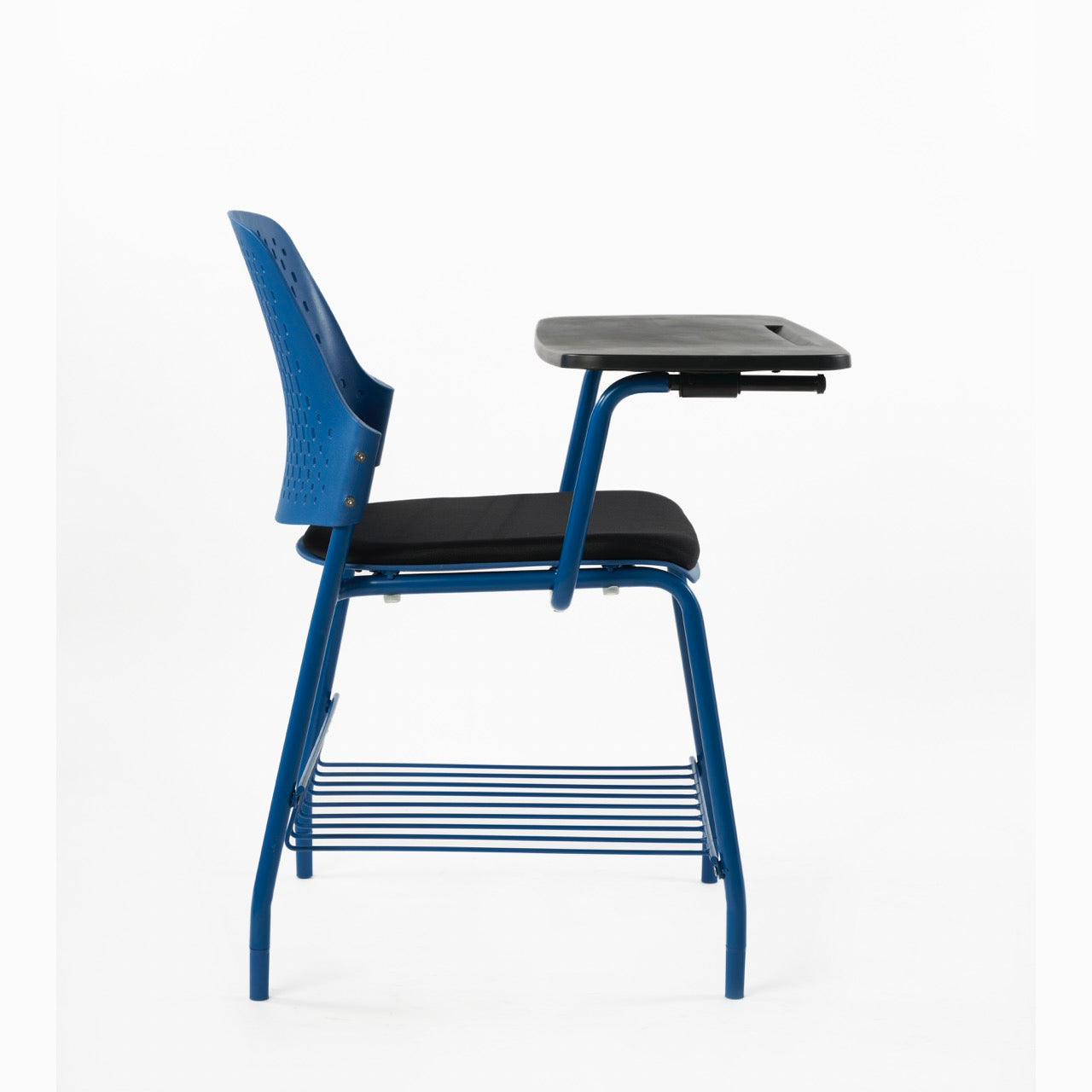 Kepler Brooks Cosmo Training Chair with Under Storage , Cushion and Writing Pad ( Multi Color )