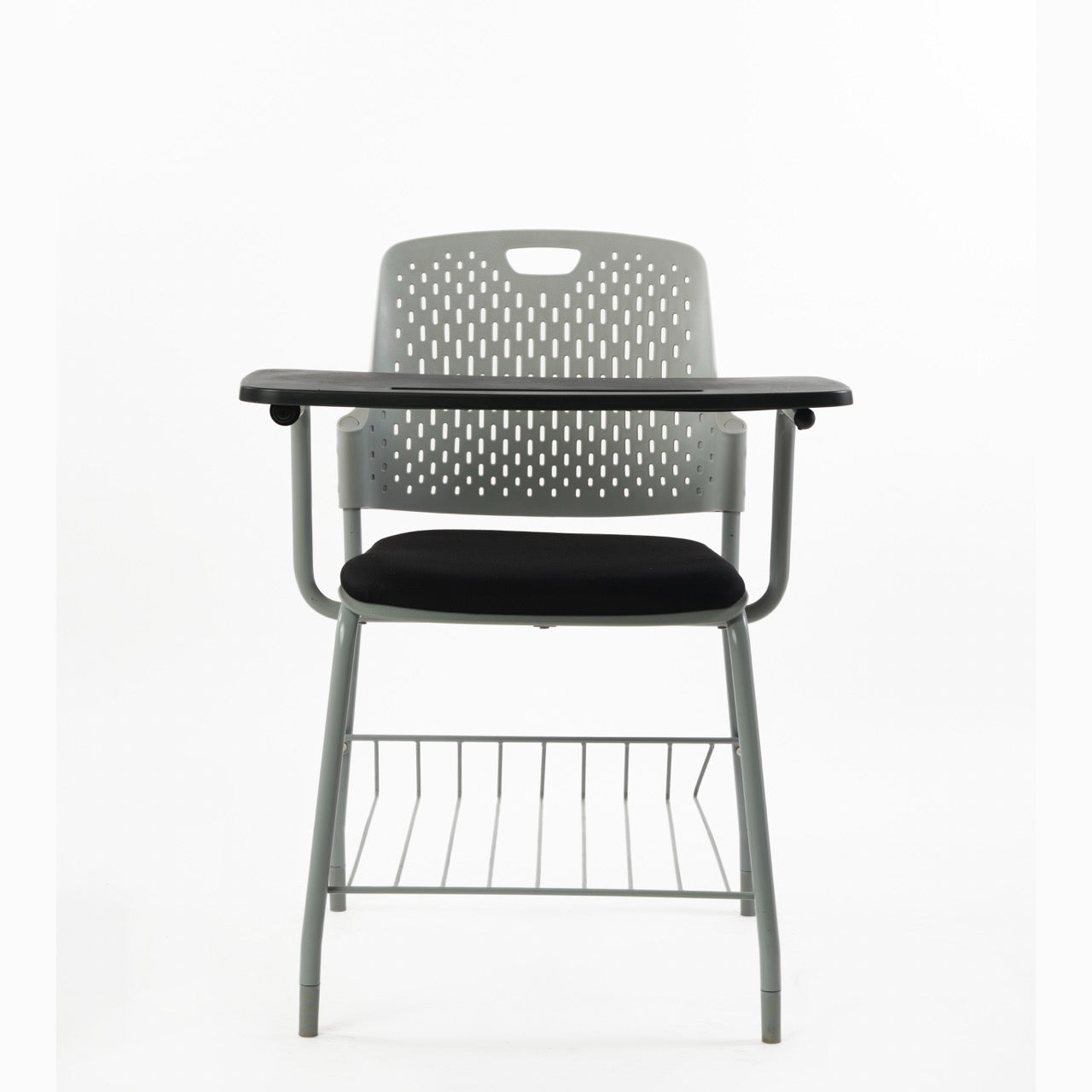 Kepler Brooks Cosmo Training Chair with Under Storage , Cushion and Writing Pad ( Multi Color )
