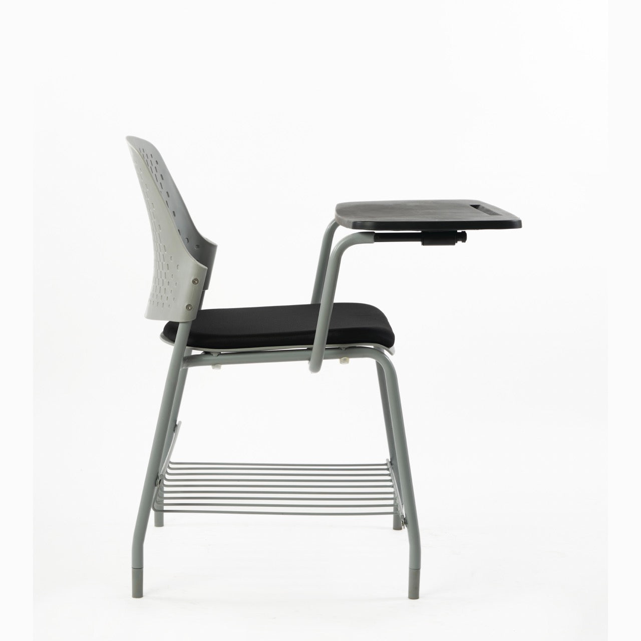 Kepler Brooks Cosmo Training Chair with Under Storage , Cushion and Writing Pad ( Multi Color )
