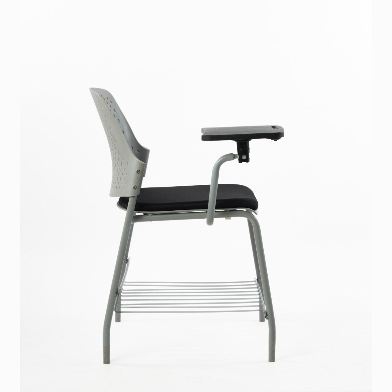 Kepler Brooks Cosmo Training Chair with Under Storage , Cushion and Writing Pad ( Multi Color )