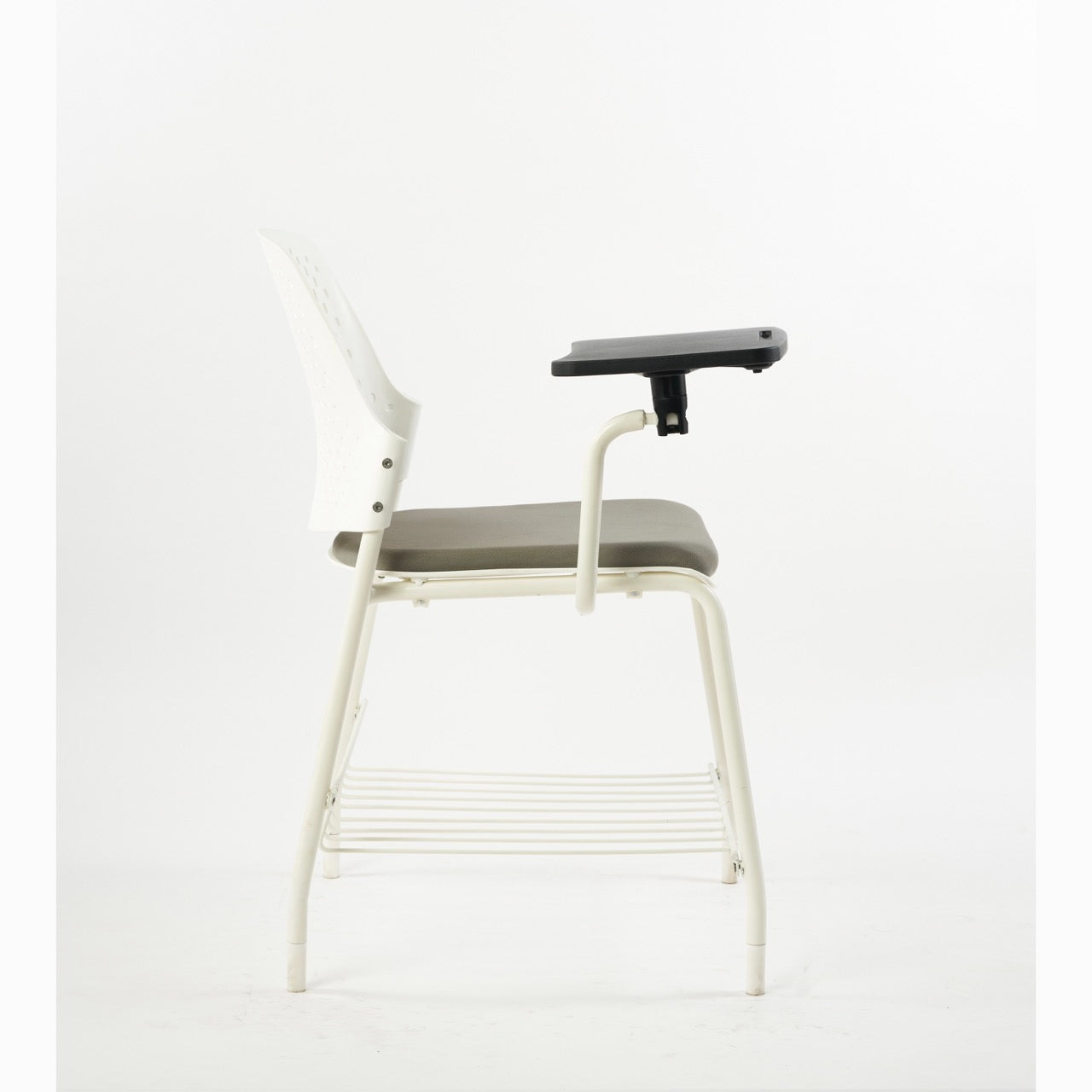 Kepler Brooks Cosmo Training Chair with Under Storage , Cushion and Writing Pad ( Multi Color )
