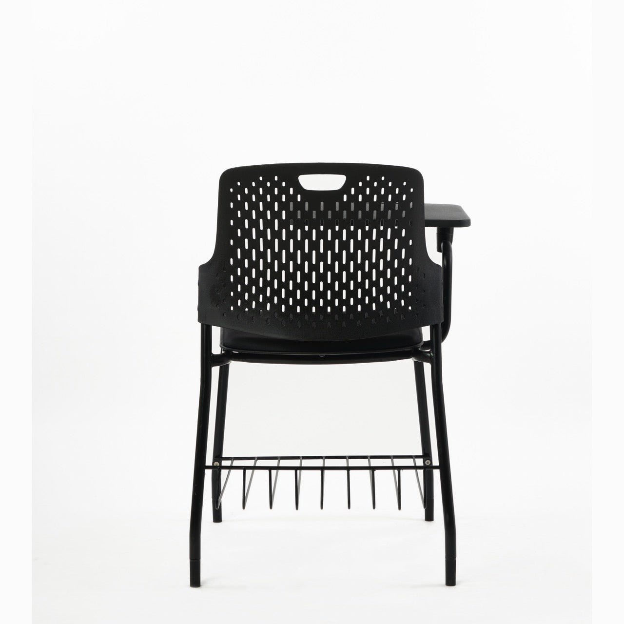 Kepler Brooks Cosmo Training Chair with Under Storage , Cushion and Writing Pad ( Multi Color )