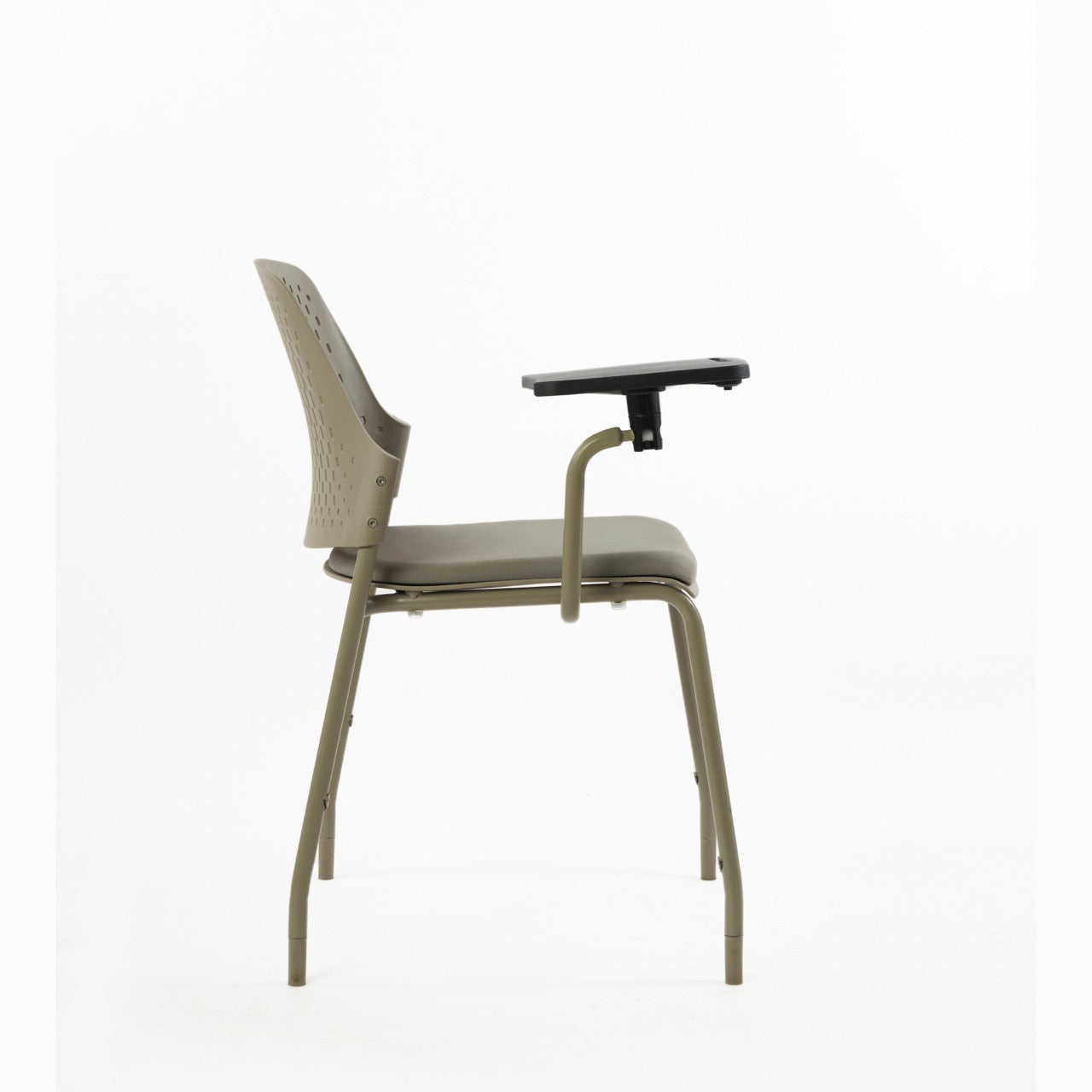 Kepler Brooks Cosmo Training Chair with Cushion and Writing Pad ( Multi Color )