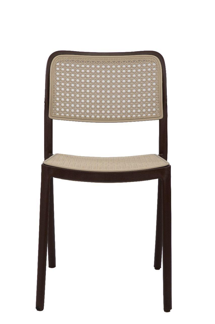 Kepler Brooks Zen Rattan Cafeteria Dining Chair