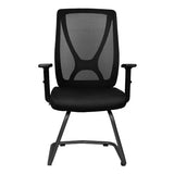 Kepler Brooks Astra Visitor Chair with Metal Frame