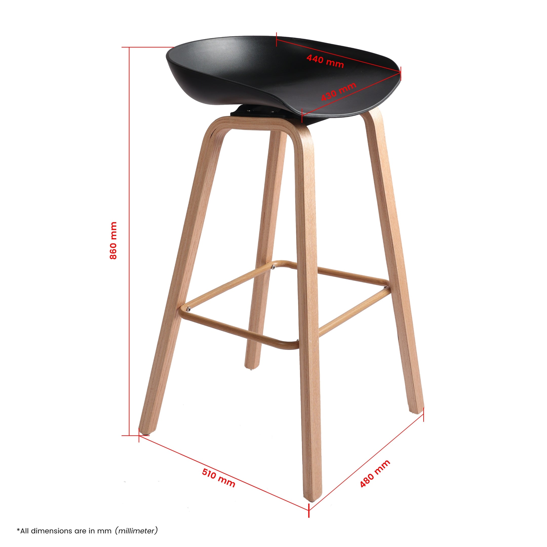 Kepler Brooks Vienna Cafeteria Dining Chair