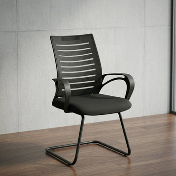 Kepler Brooks Iris Visitor Chair with Heavy Duty Metal Frame