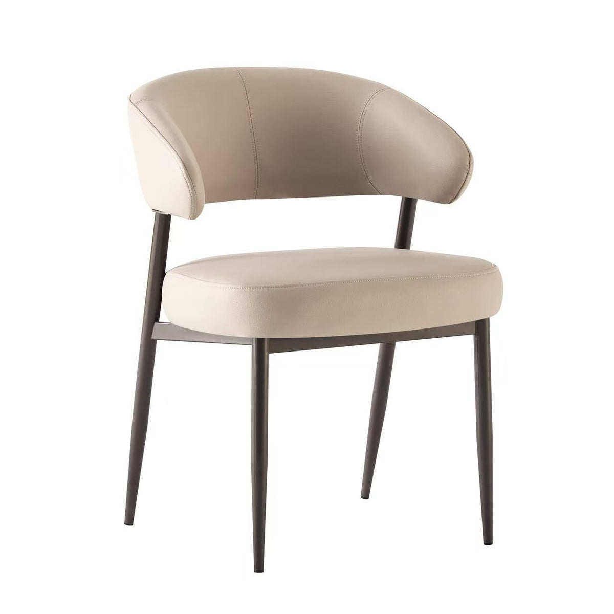 Kepler Brooks Dune Premium Cafeteria Dining Chair ( Beige )