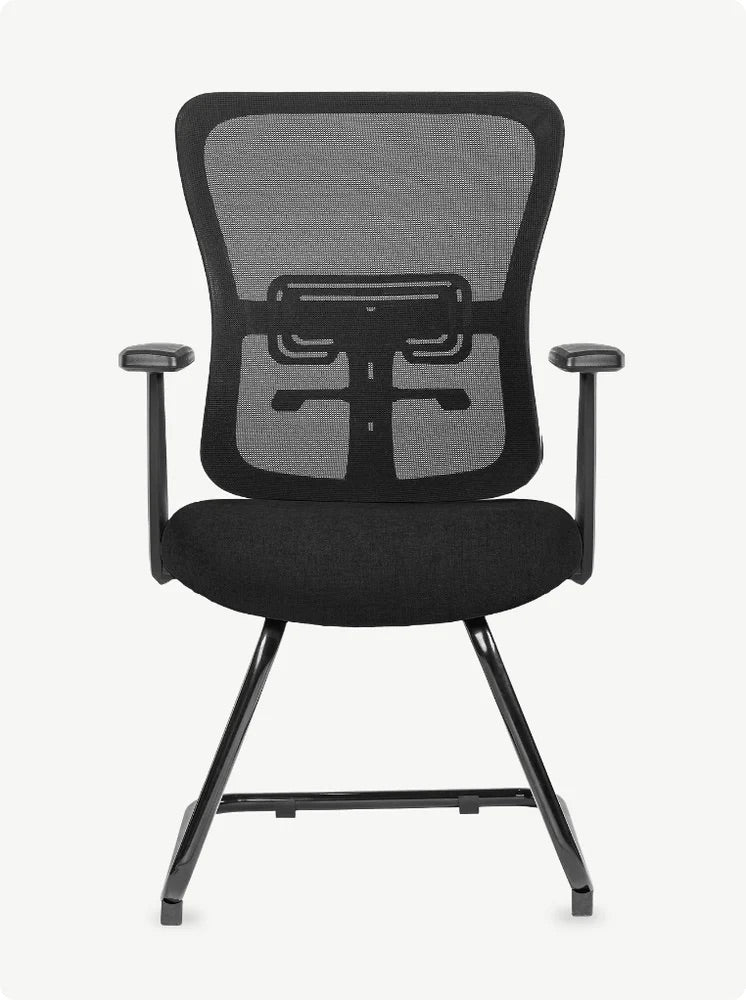 Kepler Brooks Ignis Visitor Chair with Metal Frame