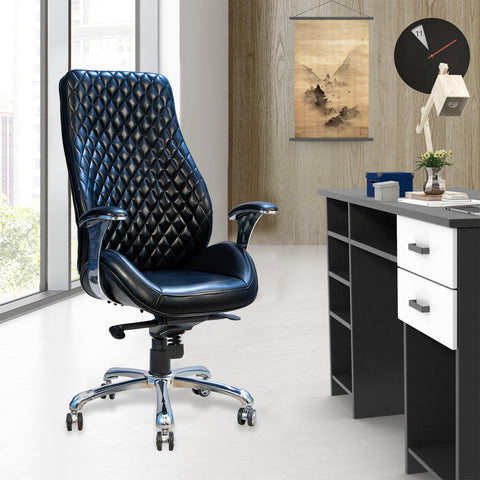 Kepler Brooks Atlas Premium High Back Leatherette Office Chair