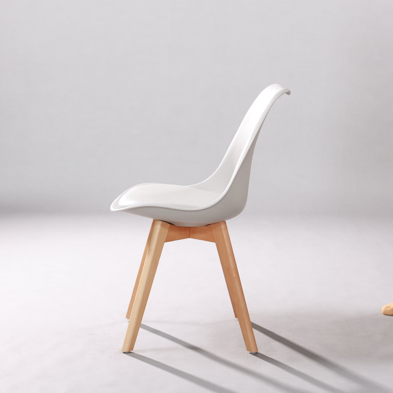 Kepler Brooks Valente Cafeteria Dining Chair with Cushion