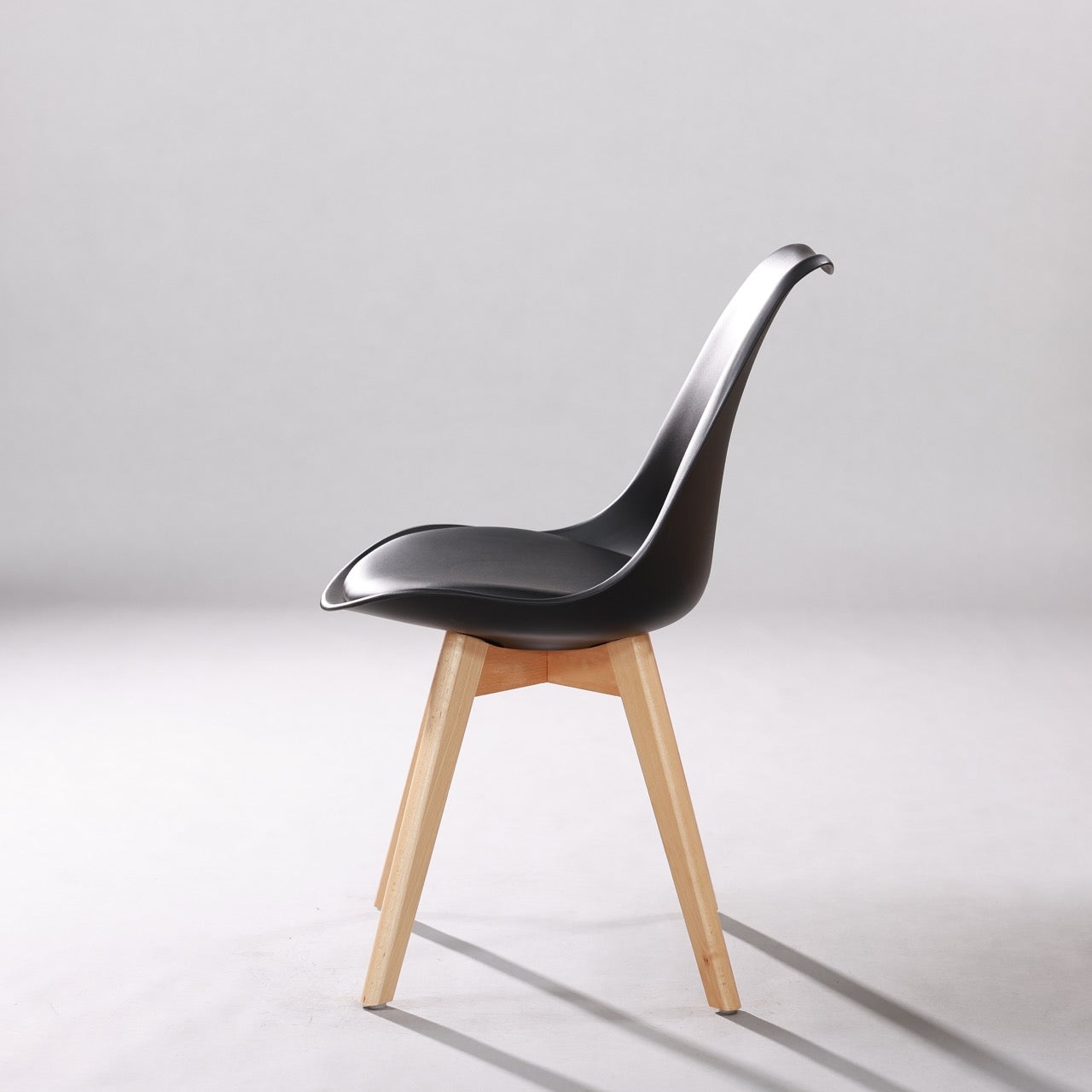 Kepler Brooks Valente Cafeteria Dining Chair with Cushion