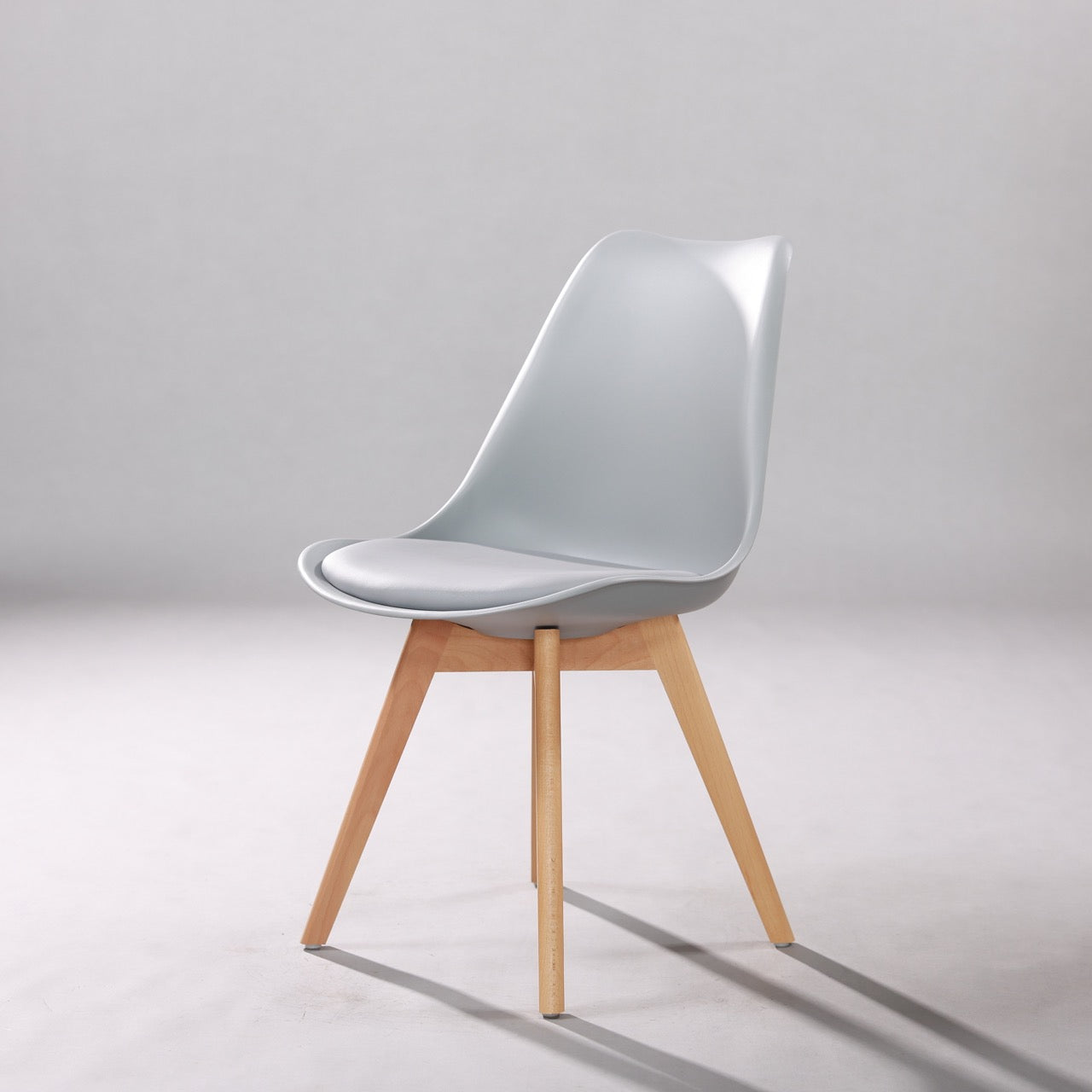 Kepler Brooks Valente Cafeteria Dining Chair with Cushion