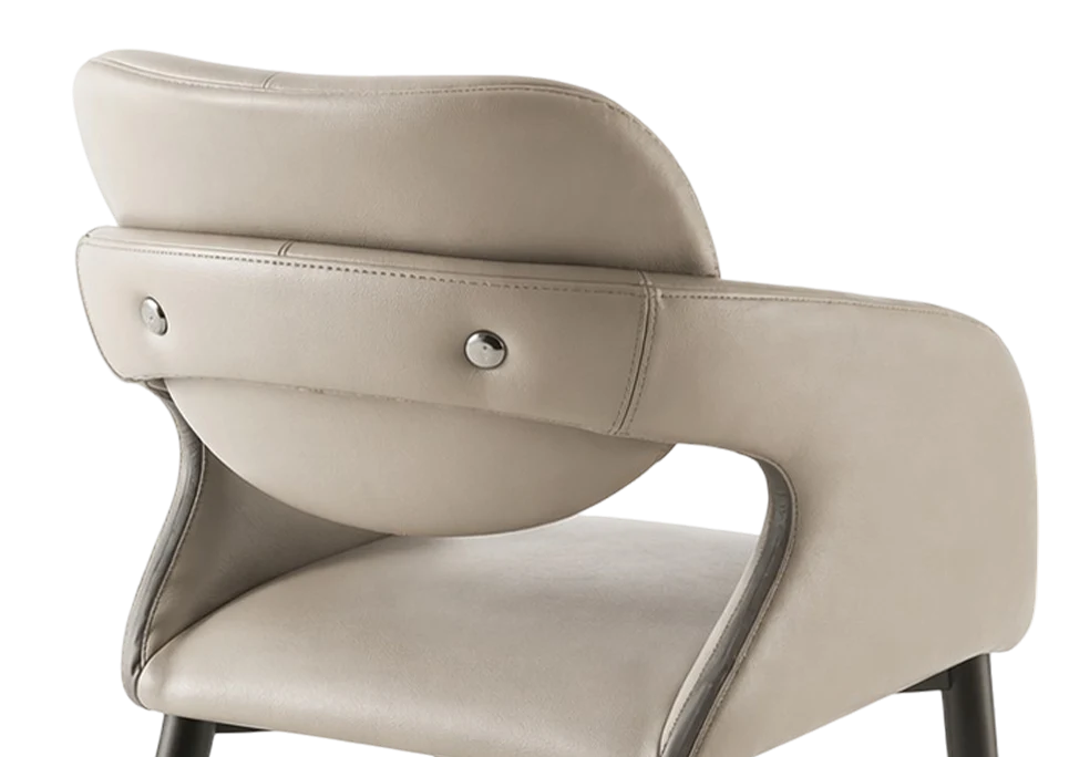 Kepler Brooks Camille Premium Cafeteria Dining Chair ( Beige )