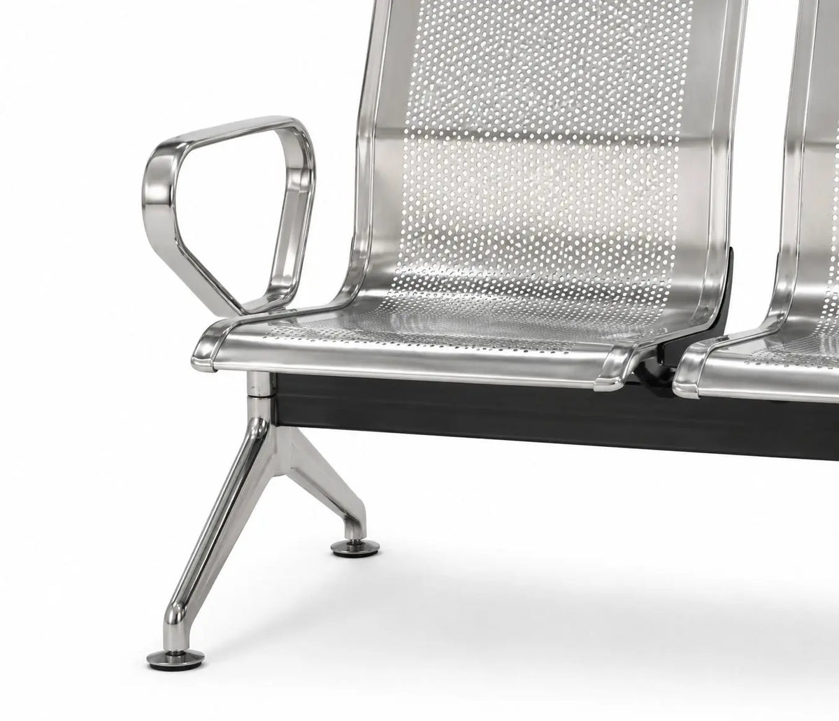 Kepler Brooks Elevate Waiting Chair ( Stainless Steel Frame )