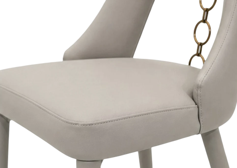 Kepler Brooks Siena Premium Cafeteria Dining Chair ( Grey )