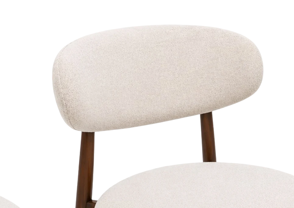 Kepler Brooks Monarc Premium Cafeteria Dining Chair ( Off White )