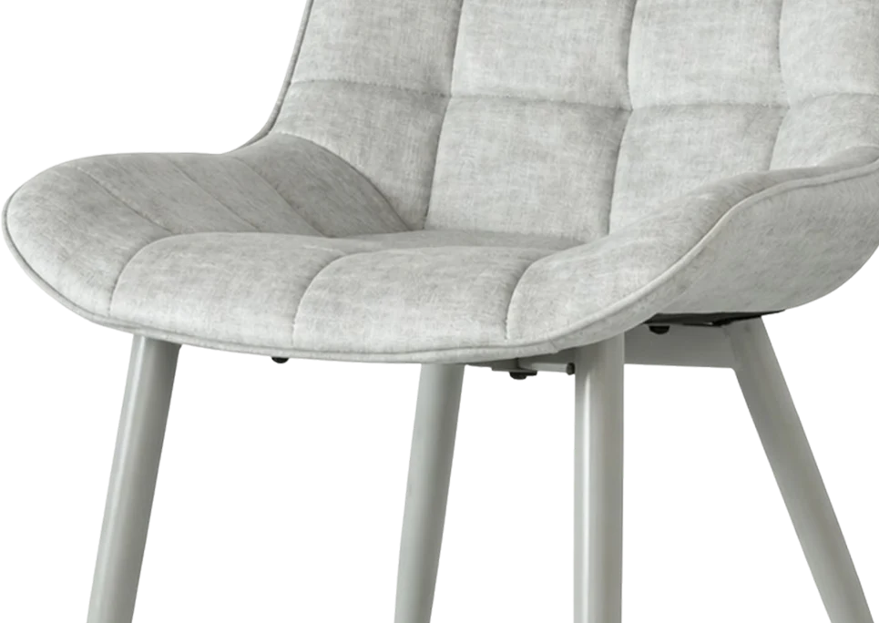Kepler Brooks Amara Premium Cafeteria Dining Chair ( Grey )