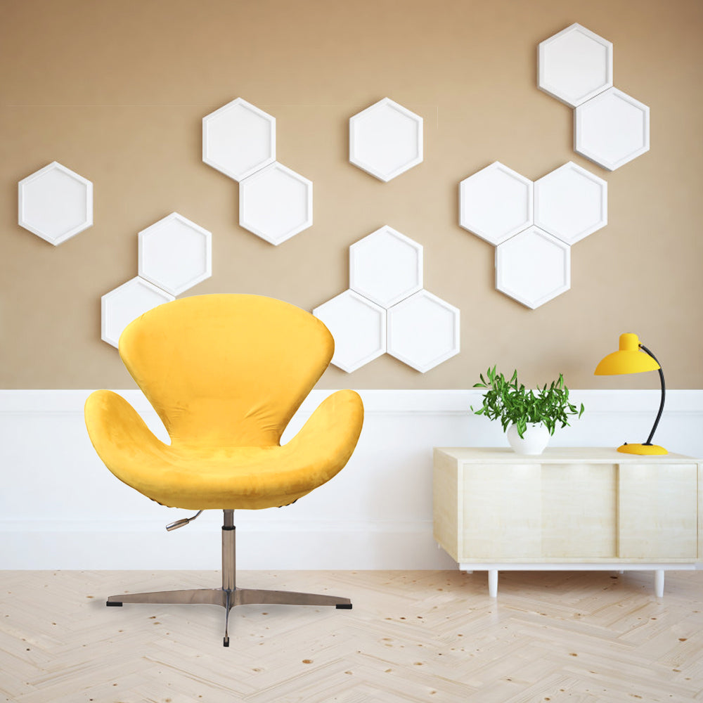 Kepler Brooks Oswald Premium Lounge Chair (Yellow)