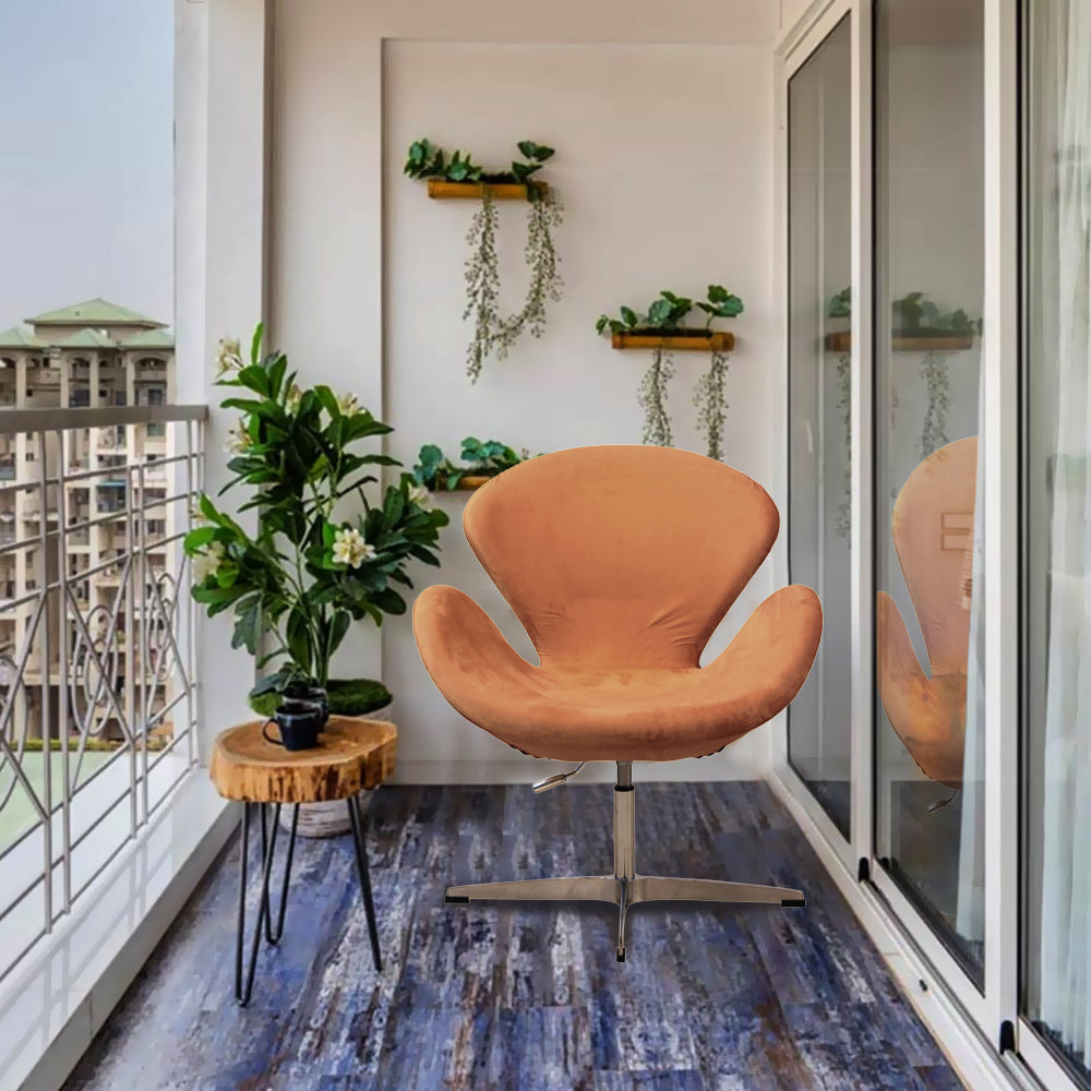 Kepler Brooks Oswald Premium Lounge Chair (Brown)