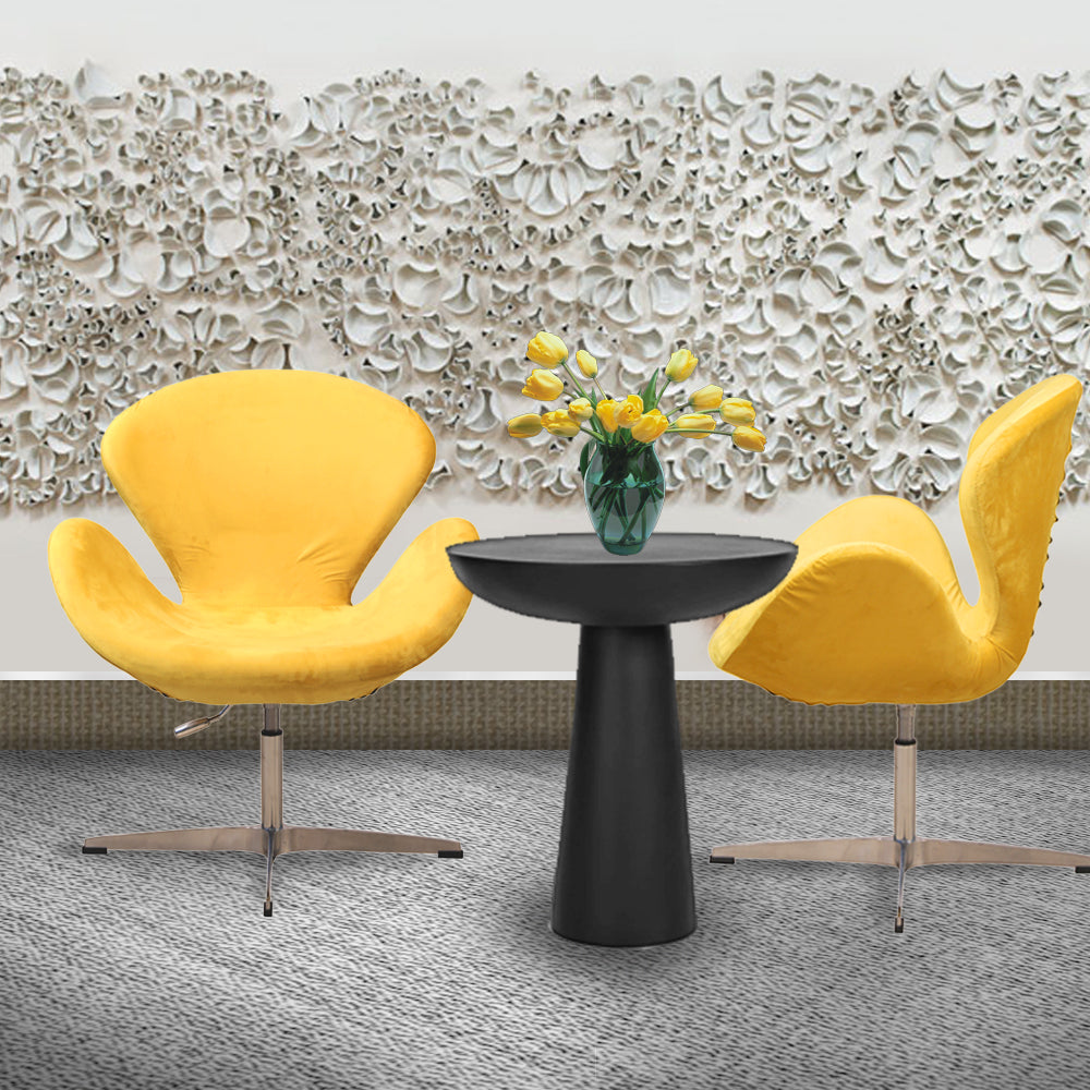 Kepler Brooks Oswald Premium Lounge Chair (Yellow)