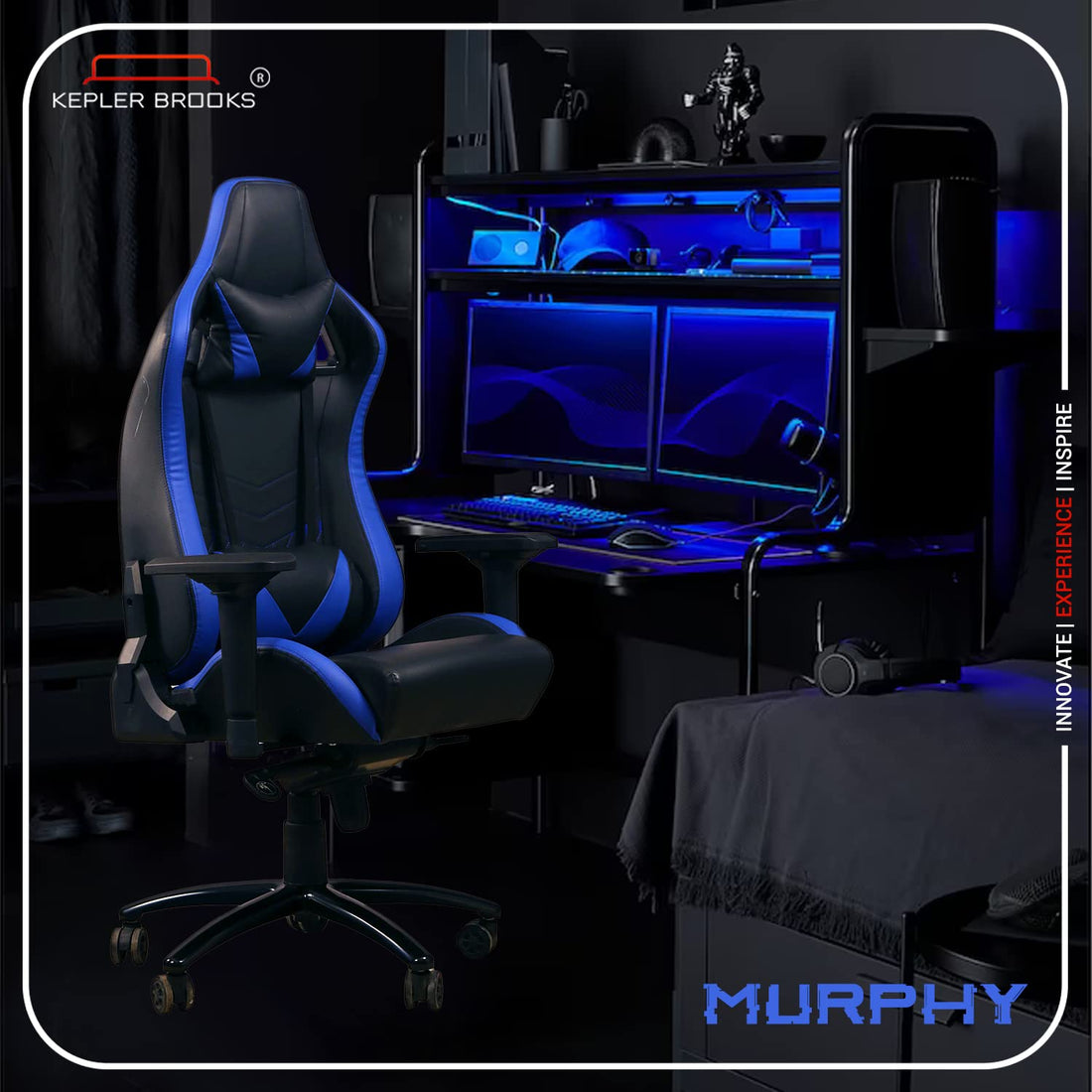 Kepler Brooks Murphy High Back Gaming Chair